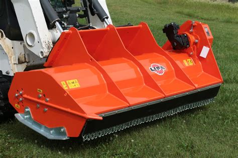 skid steer mounted flail mower